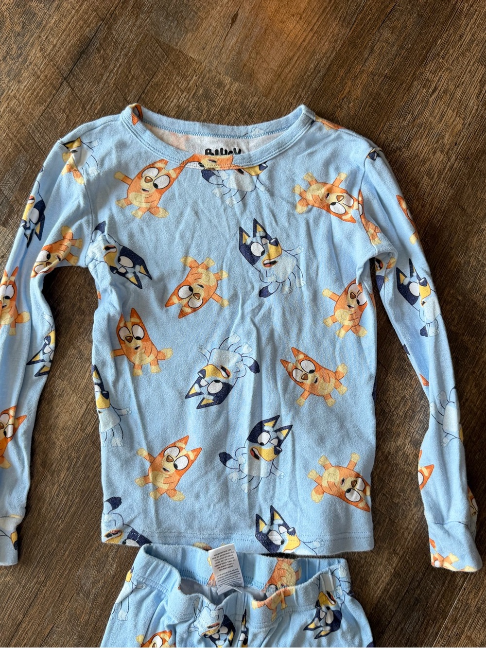 Bluey Girls Bluey & Bingo 2-Piece Pajama Set Size 8 - Picture 3 of 5